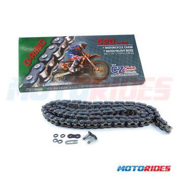 Corrente CZ Chains O-Ring - Passo 520 - 118 Elos