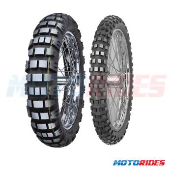 Combo de pneus Mitas E-09 90/90-21 + 140/80-18