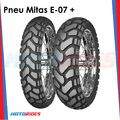 Combo de pneus Mitas E-07 + 110/80-19 + 150/70-17