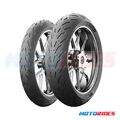 Combo de pneus Michelin Road 6 120/70-17 + 160/60-17