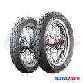 Combo de pneus Michelin Sirac 90/90-21 + 120/80-18
